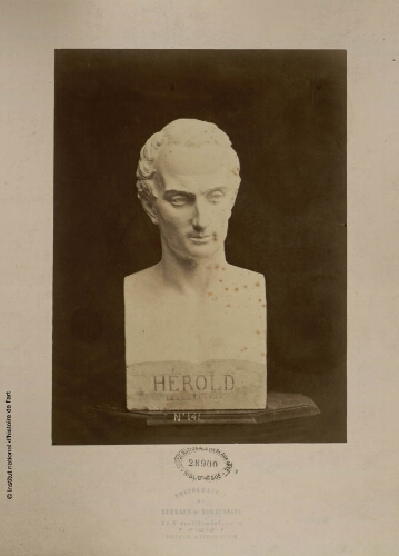 [Paris, Opéra Garnier, buste de Hérold]